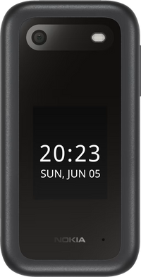 Thumbnail for Nokia 2660 Dual SIM 4G FLIP BIG Button Phone Unlocked - Black