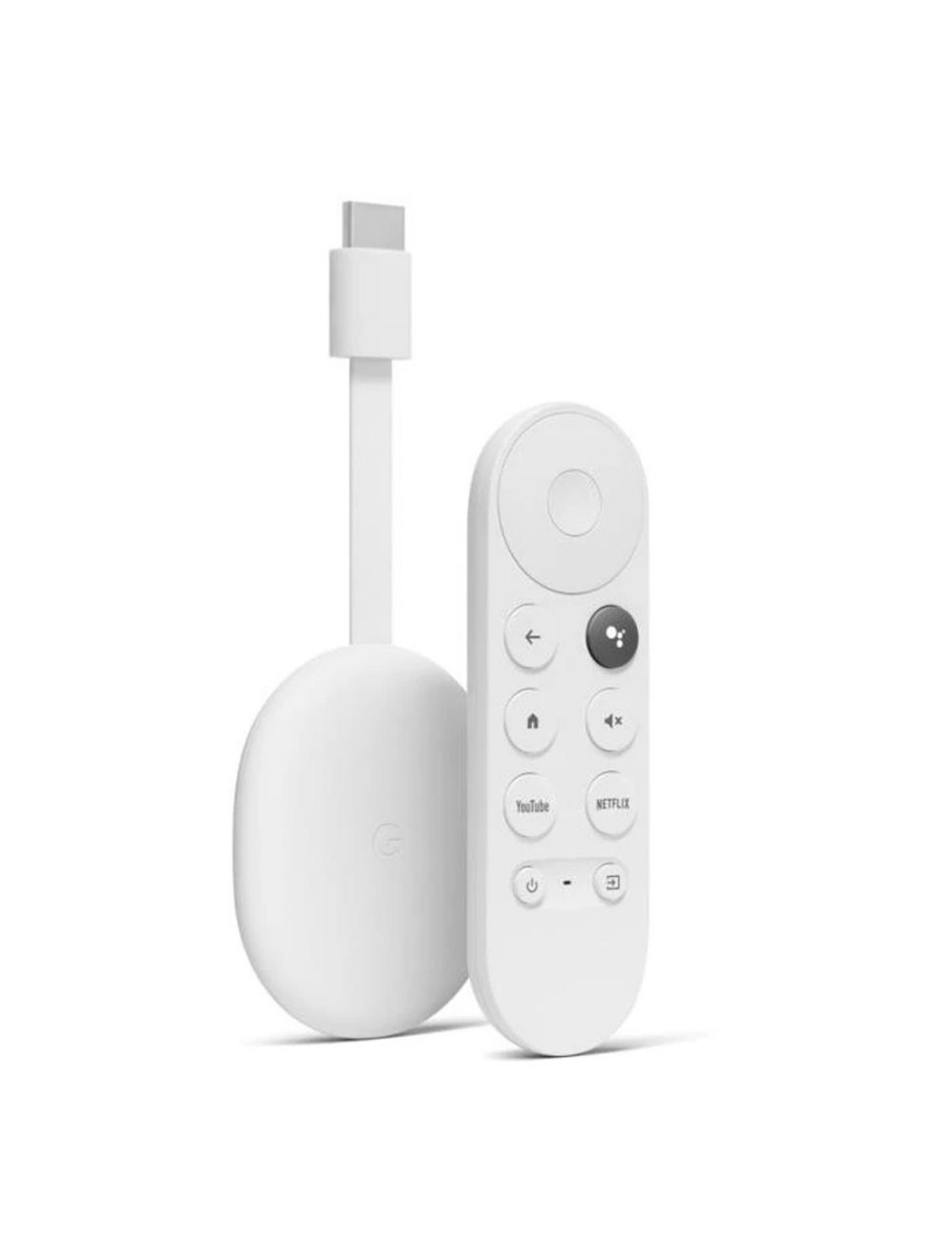 Google Chromecast with Google TV (4K) – Snow