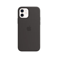 Thumbnail for Apple Silicone Case with MagSafe for iPhone 12 | 12 Pro - Black