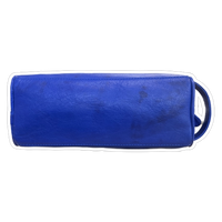 Thumbnail for Leather United Unisex Dopp Toiletry Kit Bag - Blue (Genuine Leather)