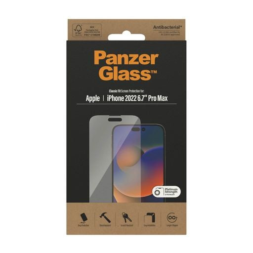 PanzerGlass Glass Screen Protector for Apple  iPhone 14 Pro Max - Clear