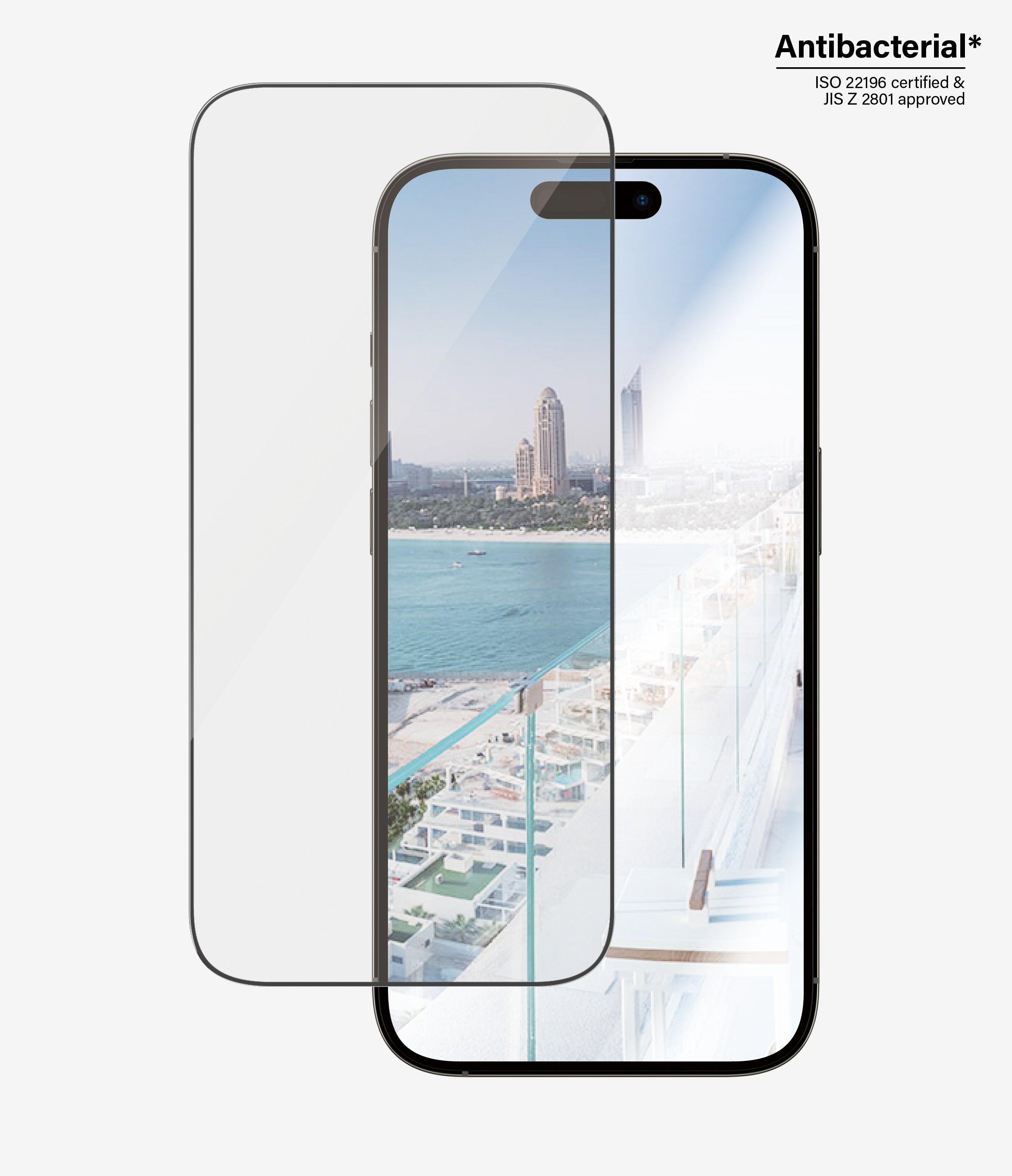 PanzerGlass Ultra-Wide Fit Anti Glare/ Anti-reflective Screen Protector for iPhone 14 Pro