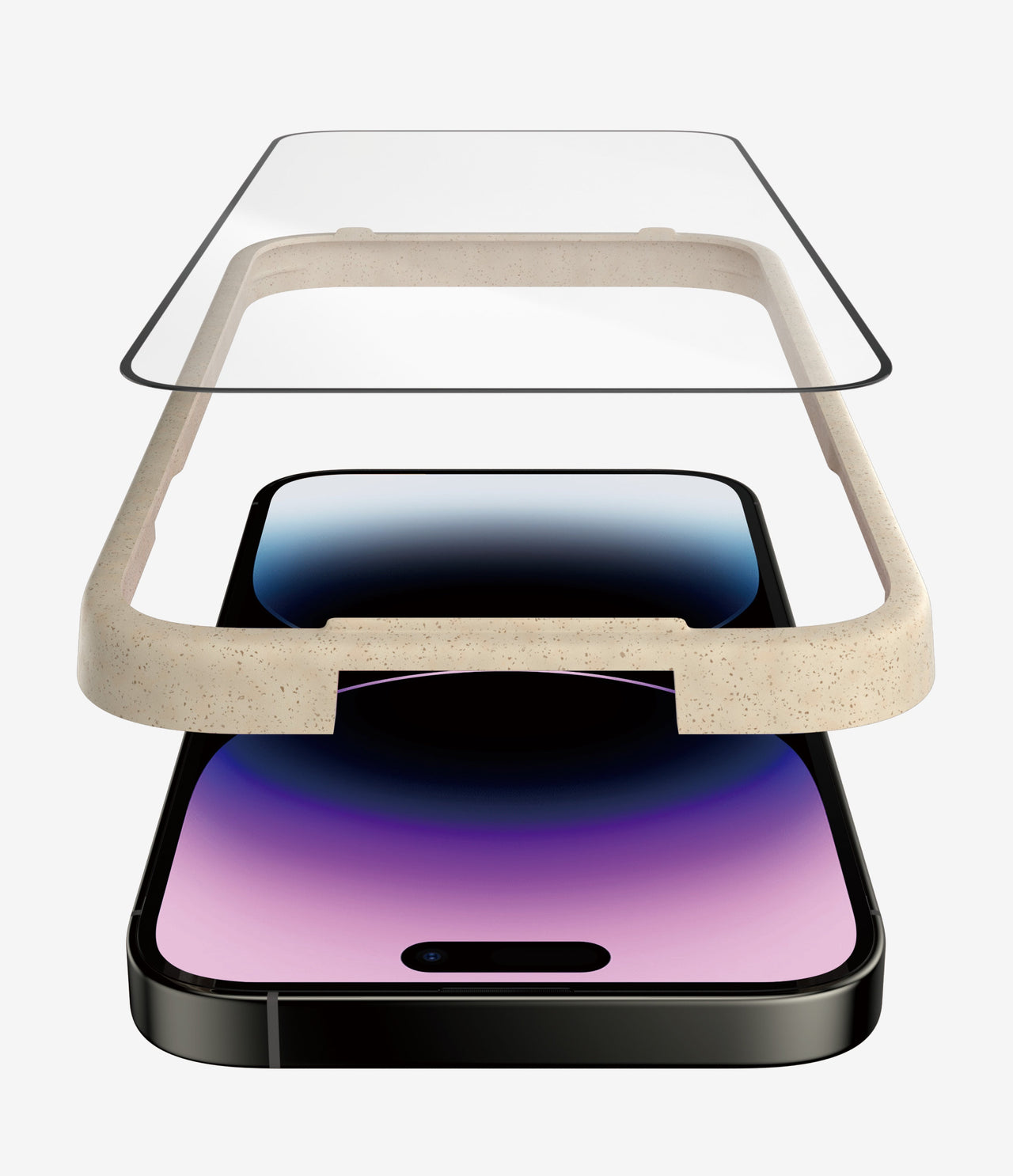 PanzerGlass Anti-Reflective Screen Protector Ultra-Wide Fit For iPhone 14 Pro Max