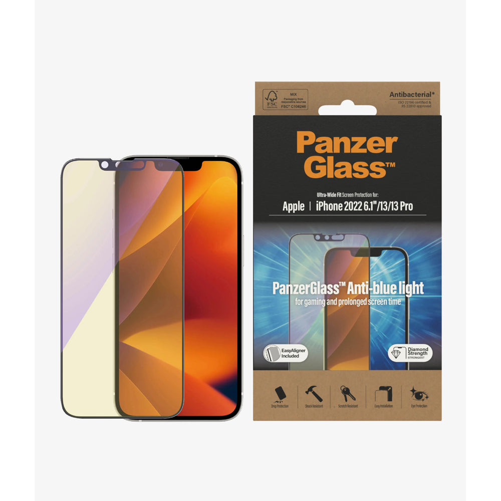 PanzerGlass Ultra-Wide Fit Screen Protector for Apple iPhone