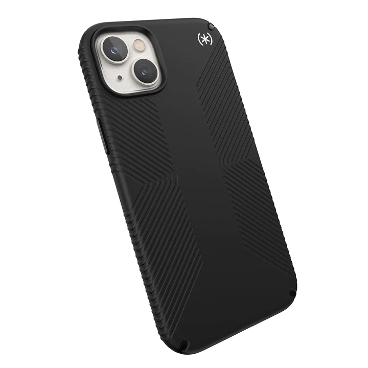 Speck Presidio Grip Magsafe Case for iPhone 14 Plus  - Black/White