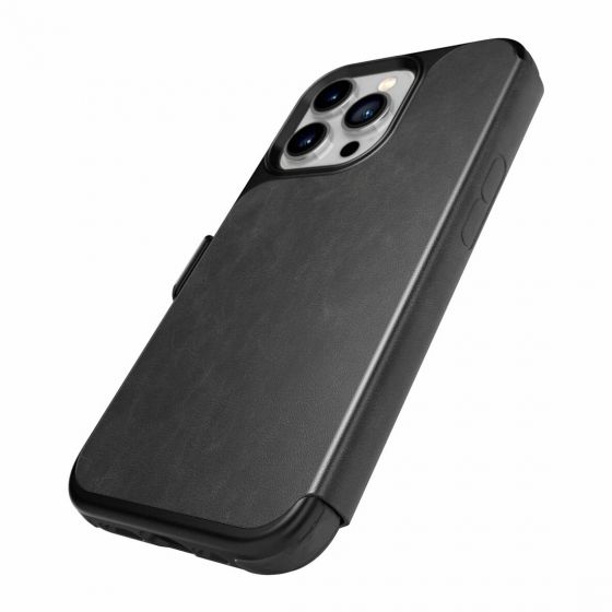 Tech21 EvoWallet Protective Flip Case for iPhone 13 Pro - Black