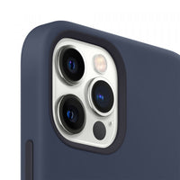 Thumbnail for Apple Silicone Case with MagSafe for iPhone 12 Pro Max - Deep Navy
