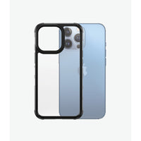 Thumbnail for PANZER GLASS SilverBullet Case for Apple iPhone 13 Pro - Clear Black Frame