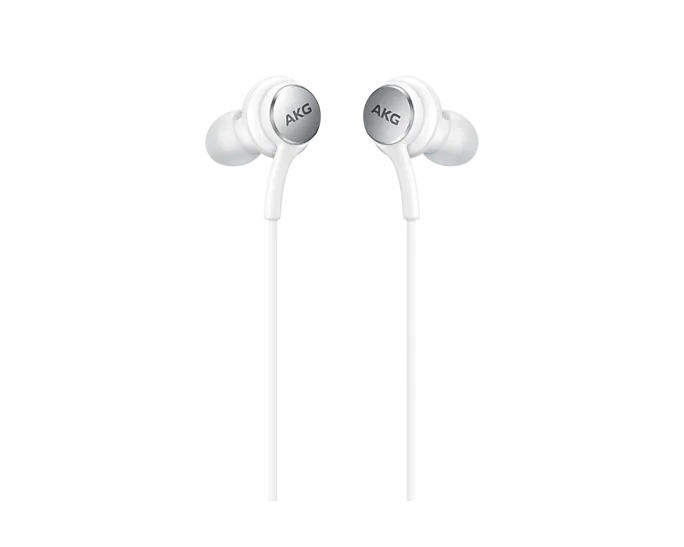 Samsung Corded AKG USB-C Earphones -  WHITE | for Samsung USB-C phones| S23 |Ultra | FOLD | FLIP