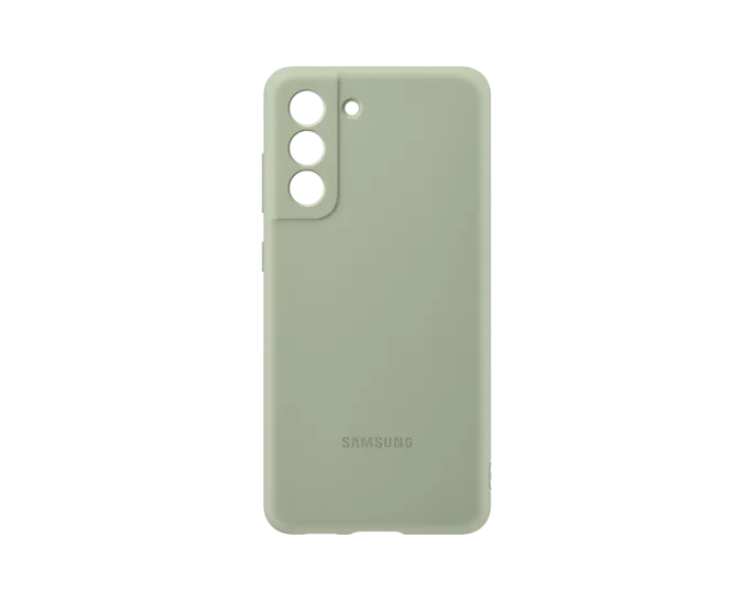 Samsung Galaxy S21FE Silicone Cover - Olive Green