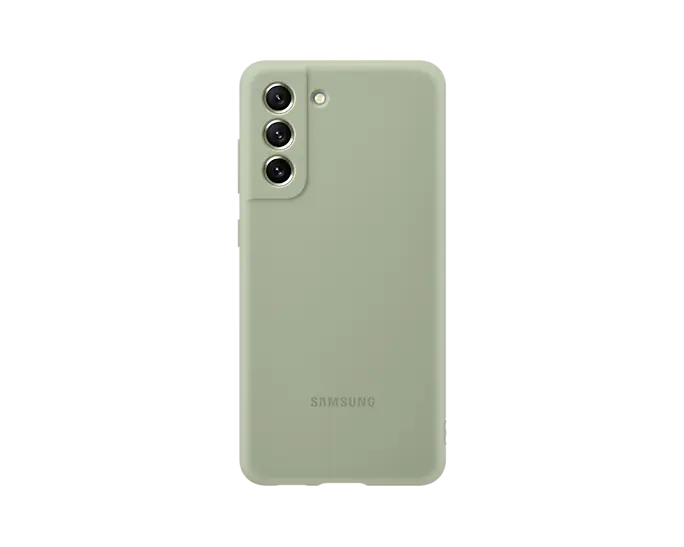 Samsung Galaxy S21FE Silicone Cover - Olive Green