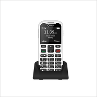 Thumbnail for Olitech EasyMate 2 Seniors 4G Phone - Big Buttons, GPS Location, Amplified Volume - Black/White