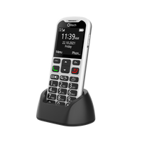 Thumbnail for Olitech EasyMate 2 Seniors 4G Phone - Big Buttons, GPS Location, Amplified Volume - Black/White