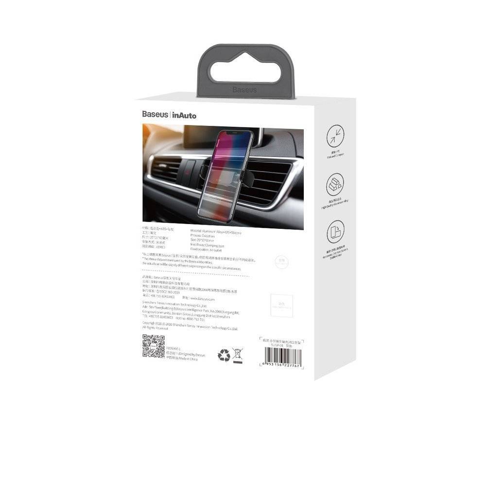 Baseus Steel Cannon Air Oulet Vent Car Mobile Phone Holder