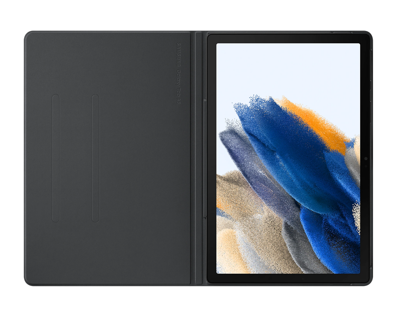 Samsung Galaxy Tab A8 Book Cover - Dark Grey