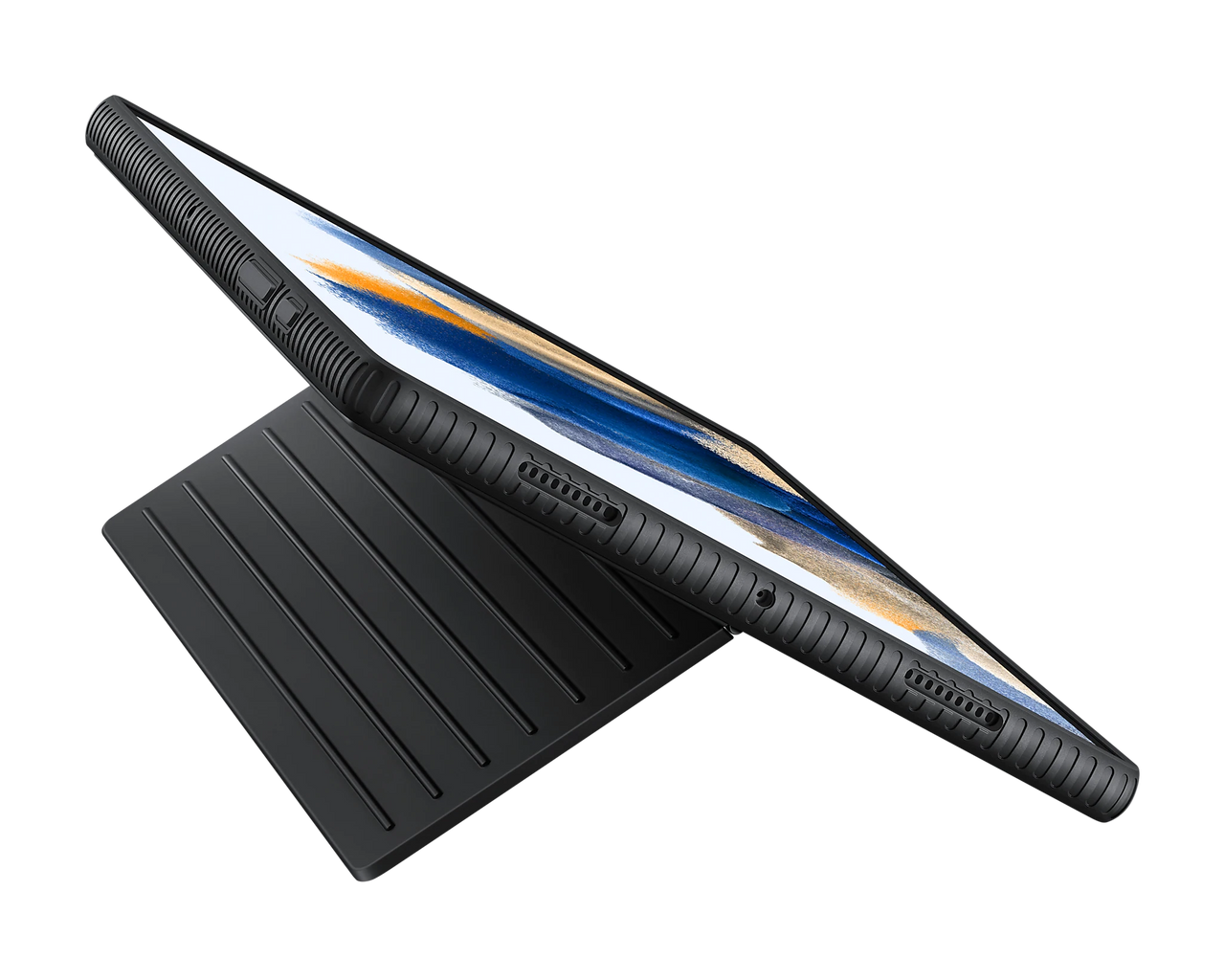 Samsung Galaxy Tab A8 Protective Standing Cover - Black
