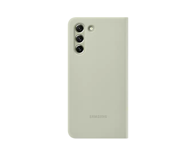 Samsung Galaxy S21 FE Clear View Cover - Olive Green