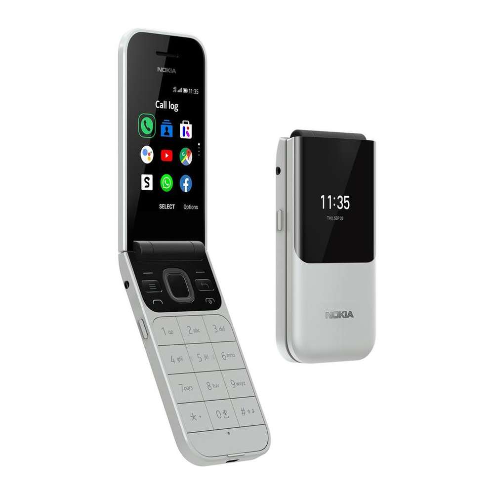 Nokia 2720 Flip 4G Seniors Phone TA-1168 - Grey