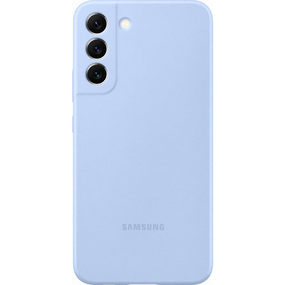 Samsung Silicone Cover for Galaxy S22 - Arctic Blue