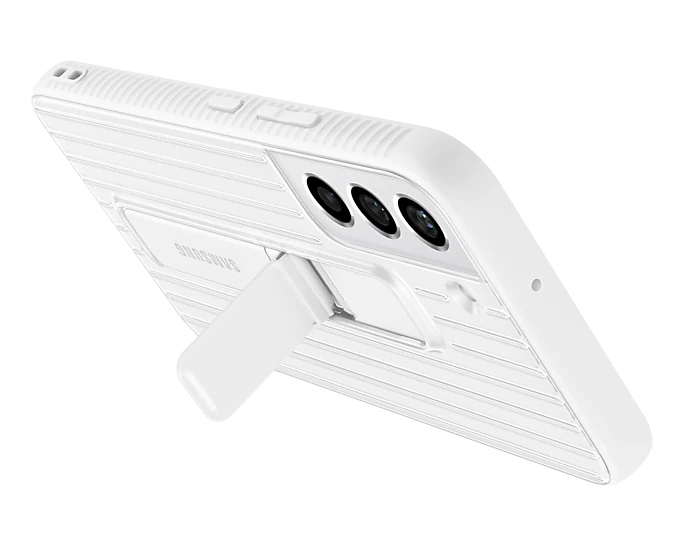 Samsung Protective Stand Cover for Galaxy S22 - White