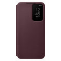Samsung Galaxy Smart Clear View Cover for Galaxy S22 - Burgundy