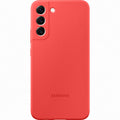 Samsung Silicone Cover for Galaxy S22+ PLUS - Glow Red
