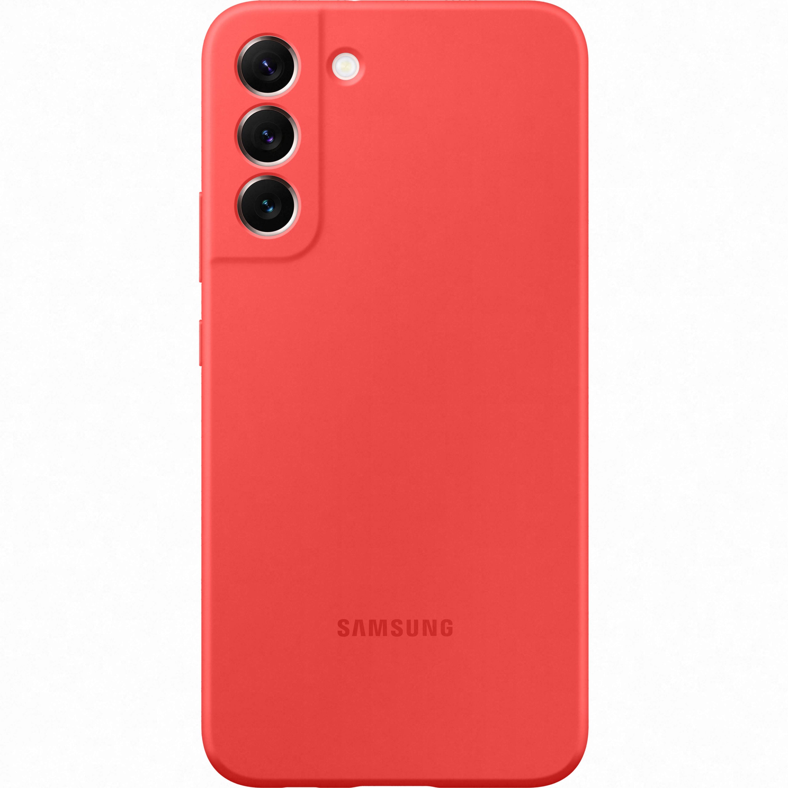 Samsung Silicone Cover for Galaxy S22+ PLUS - Glow Red