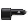Samsung Super Fast Dual Car Charger (45W+15W) 2 Ports (Includes Cable) - Black