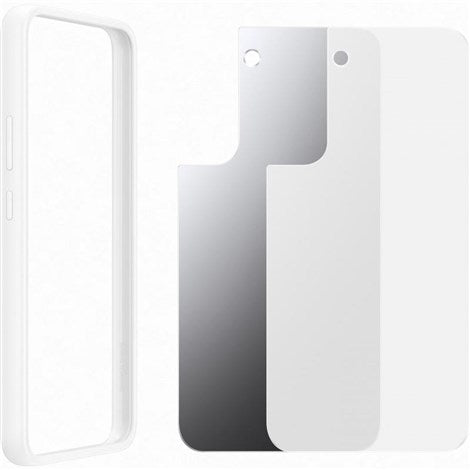 Samsung Frame Cover Case for Galaxy S22 Plus - White