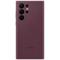 Samsung Silicone Cover for Galaxy S22 Ultra - Burgundy