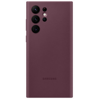 Thumbnail for Samsung Silicone Cover for Galaxy S22 Ultra - Burgundy