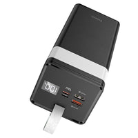 Thumbnail for Hoco 50000mAh QC3.0 22.5W PD Big Powerbank Battery w LED Lamp Outdoors- Black