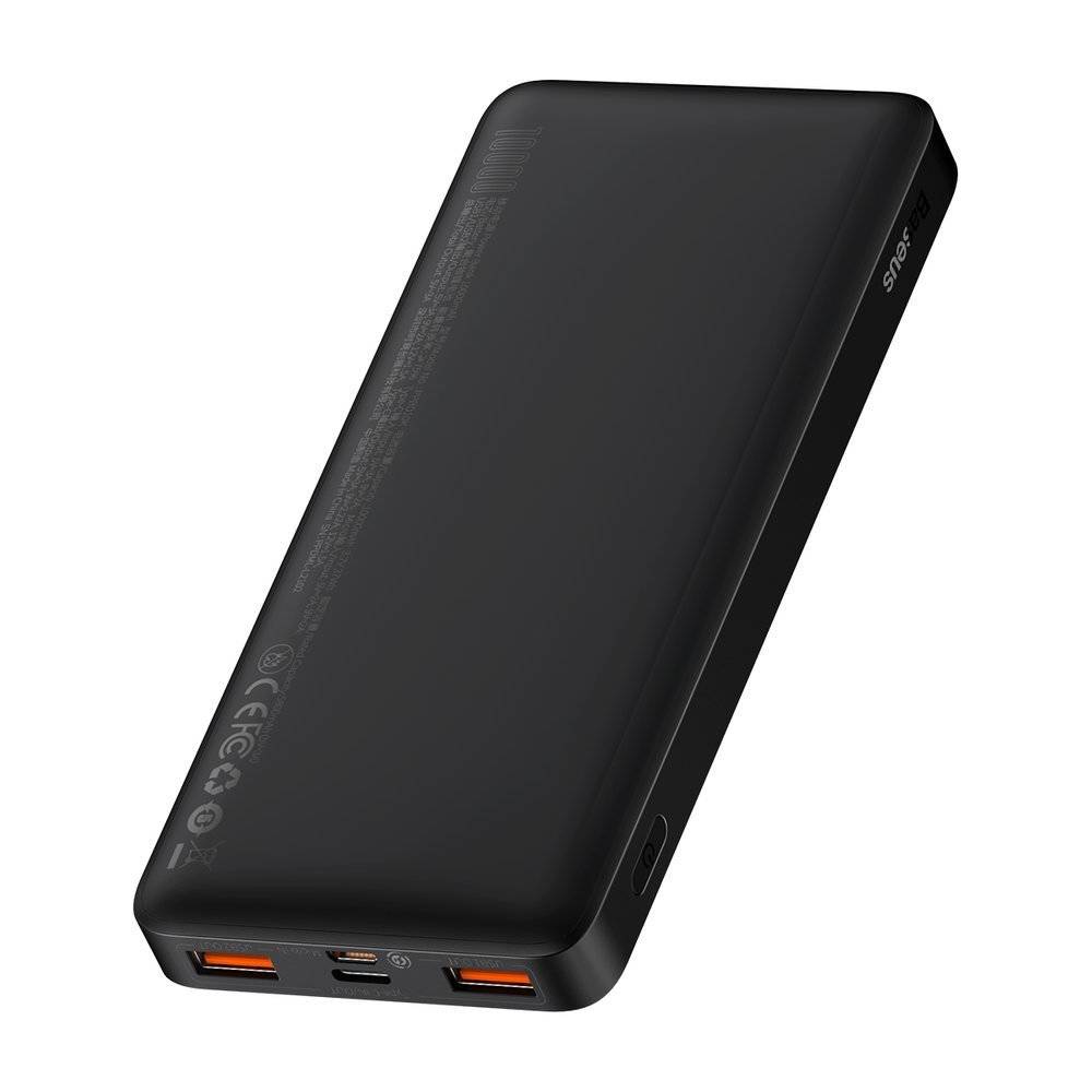 Baseus 20W 10000mAh Bipow Digital Display Power bank - Black