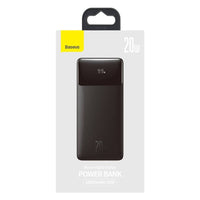 Thumbnail for Baseus 20W 10000mAh Bipow Digital Display Power bank - Black