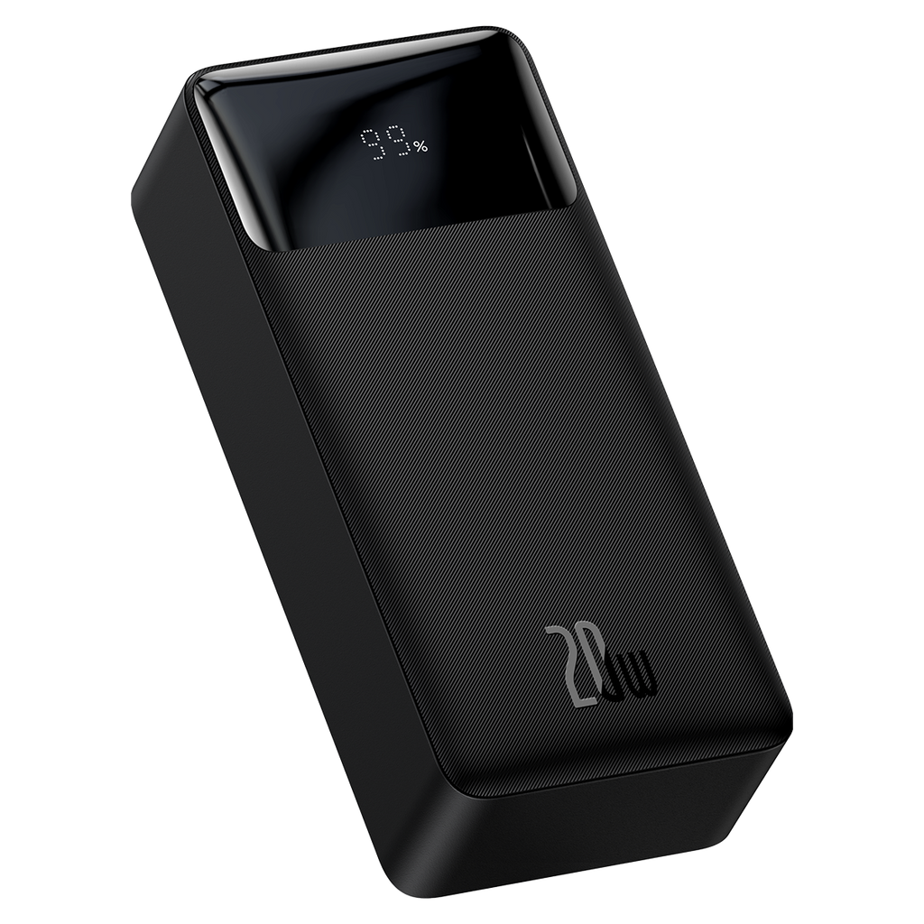 Baseus 20W 30000mAh Bipow Digital Display Power bank - Black