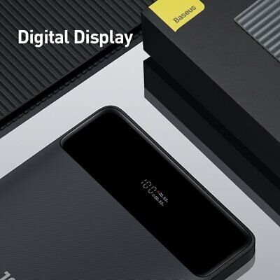 Baseus Blade 100W Power Bank 20000mAh PD Fast Charging Portable Laptop Macbook Battery Pack Charger