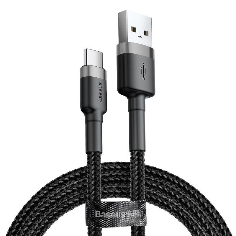 Baseus USB-A to USB-C Cafule Tough Cable 3M - Gray