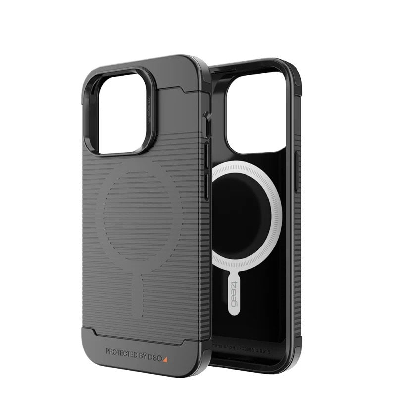 Gear4 Havana Snap Case MagSafe For iPhone 14 Pro Max - Black