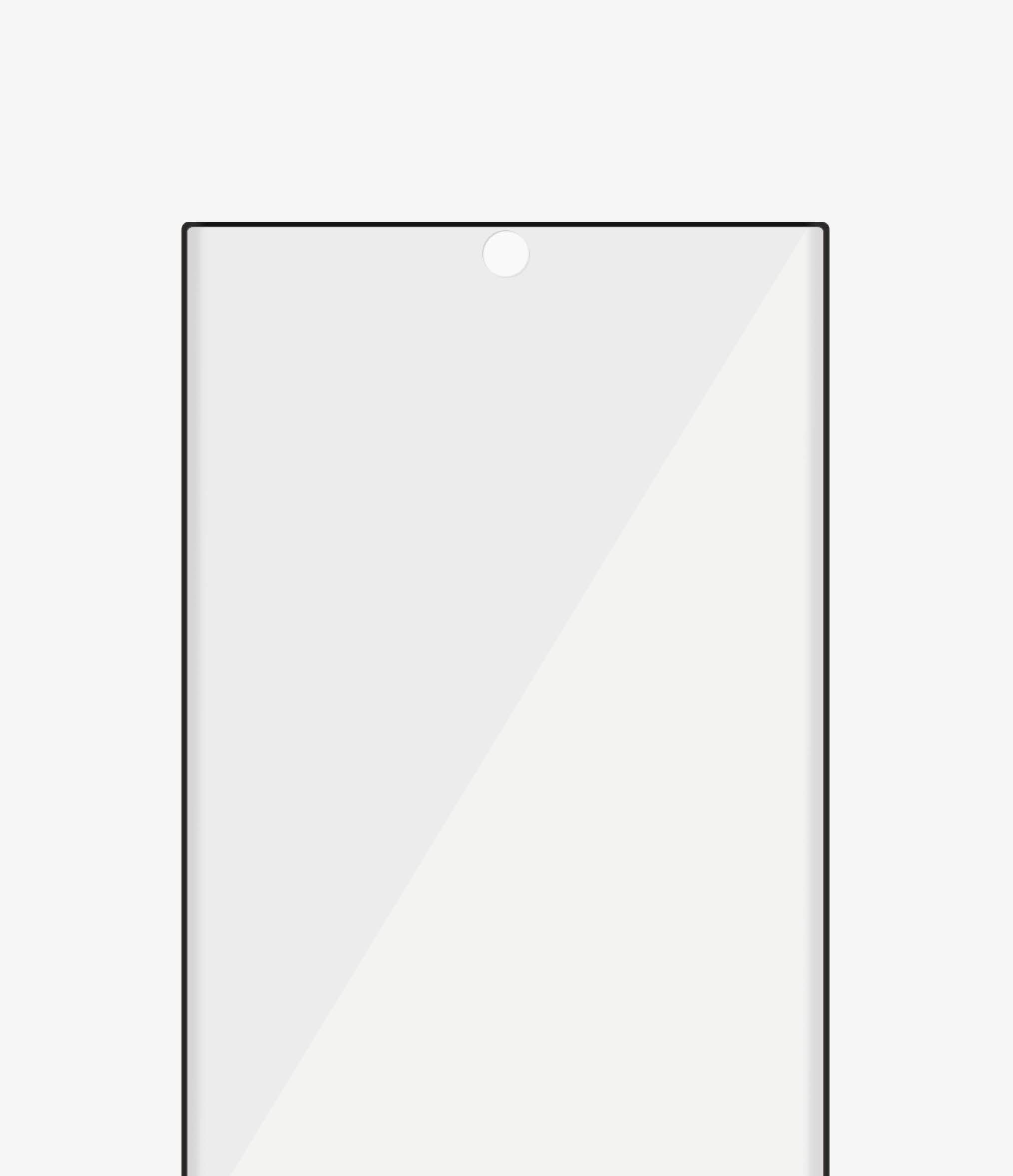 PanzerGlass Glass Screen Protector for Samsung S22 Ultra - Black