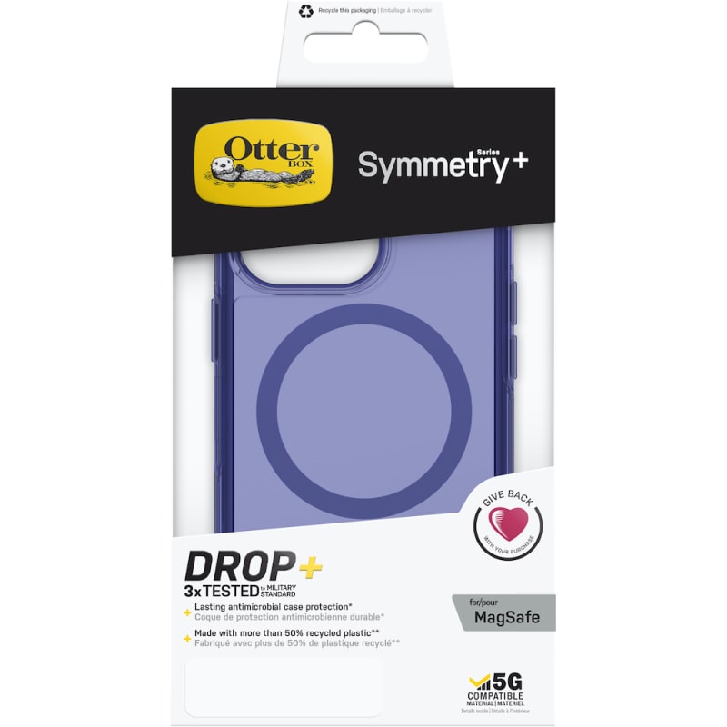 Otterbox Symmetry Plus Clear MagSafe Case For iPhone 13 Pro (6.1" Pro) - Navy