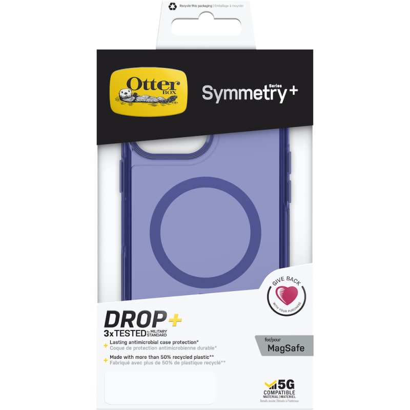 Otterbox Symmetry Plus Clear MagSafe Case For iPhone 13 Pro Max (6.7") - Navy