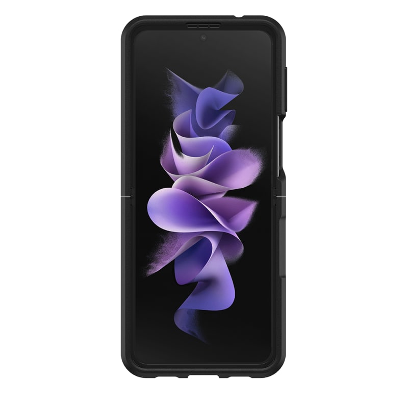 Otterbox Symmetry Flex Case For Samsung Galaxy Z Flip 3 5G - Black / Clear