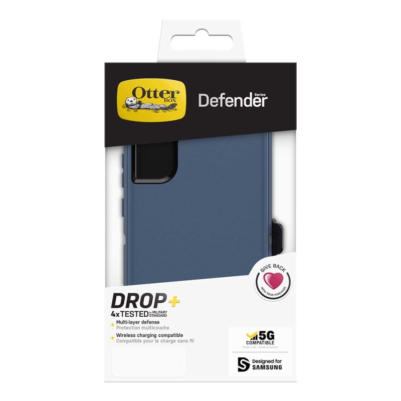 Otterbox Defender Case For Samsung Galaxy S22+ (6.6) - Fort Blue