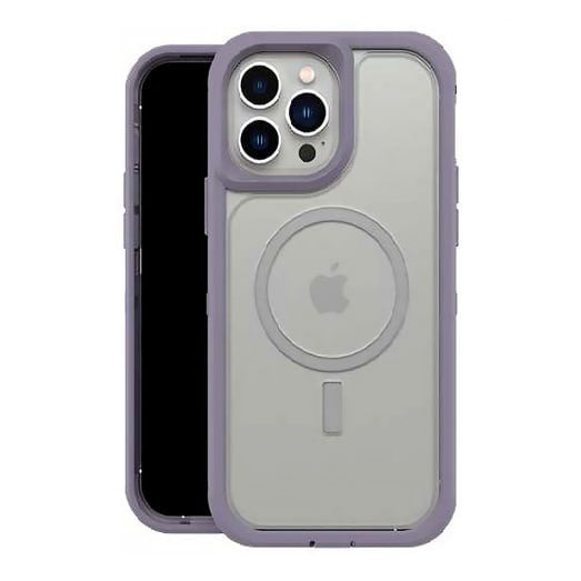 Otterbox Defender XT Clear MagSafe Case for iPhone 14 Pro Max - Lavender Sky / Clear