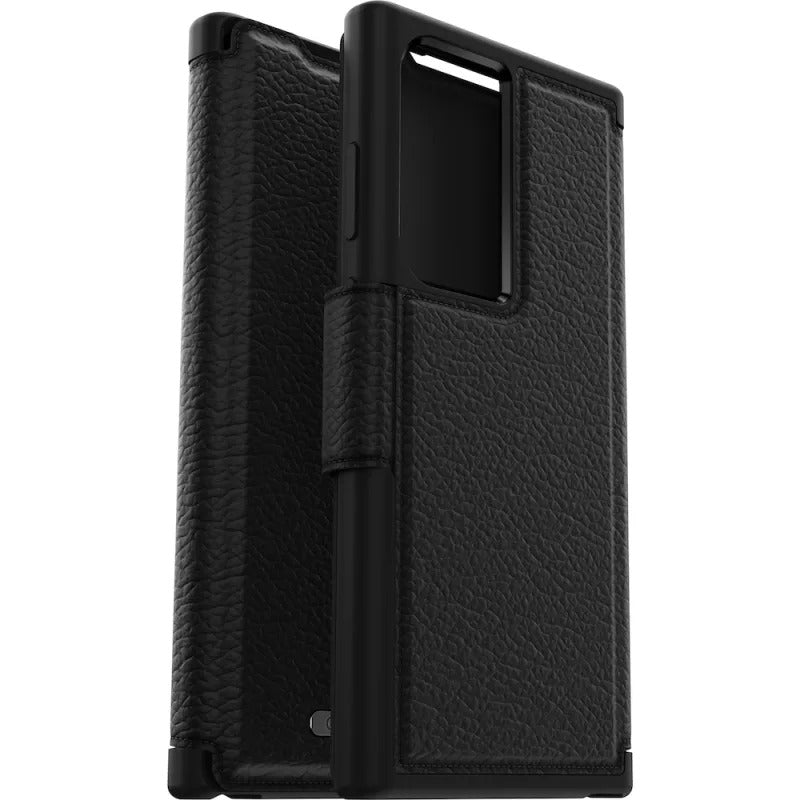 OtterBox Strada Case For Samsung Galaxy S23 Ultra - Black