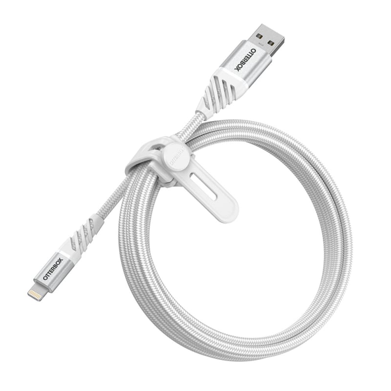 OtterBox Premium Cable Lightning to USB-A, 2m - White