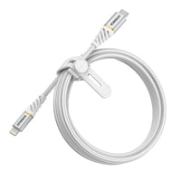 Thumbnail for OtterBox Premium Cable Lightning to USB-C Fast Charge, 2m - White