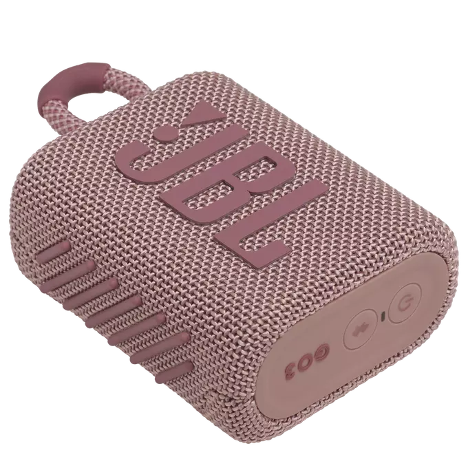 JBL GO3 mini Portable + Loud Bluetooth Speaker - Pink