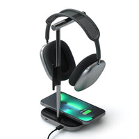 Thumbnail for Satechi 2-in-1 Headphone Stand with Wireless Charger