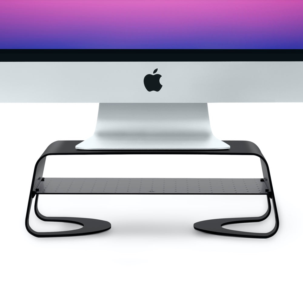 Twelve South Curve Riser Monitor and Desktop Stand with Storage for iMac & Displays